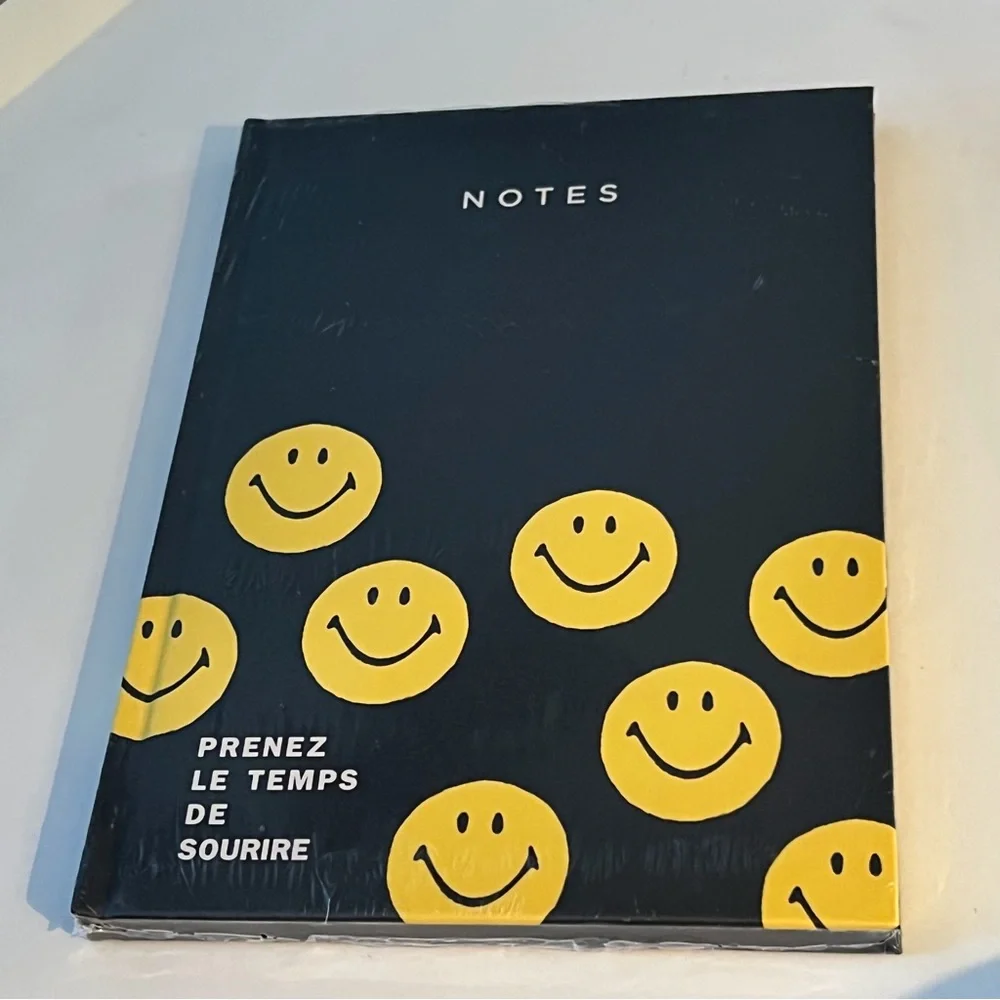 SMILEY lined notebook